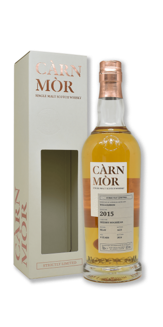 Càrn Mòr Williamson 9 ans - 2015 Sherry Hogshead Cask