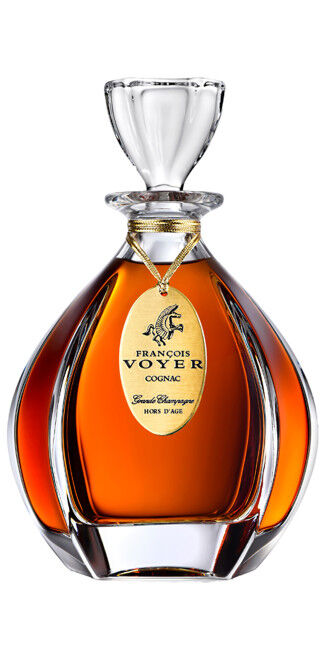 Francois Voyer Hors d'Age Cristal Decanter Cognac Grande Champagne Premier Cru de Cognac Hors d'âge