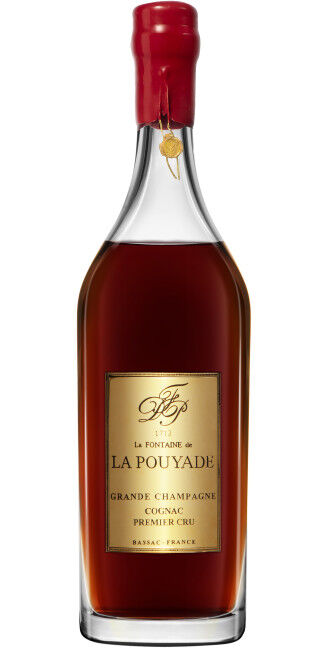 La Fontaine de La Pouyade Carafe Baccarat Cognac Grande Champagne Premier Cru de Cognac Hors d'âge