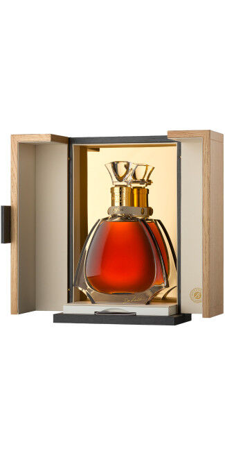 De Luze Infini et ses 2 verres en cristal offerts Cognac Grande Champagne Premier Cru de Cognac Hors d'âge