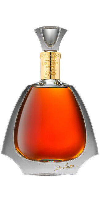 De Luze Infini et ses 2 verres en cristal offerts Cognac Grande Champagne Premier Cru de Cognac Hors d'âge