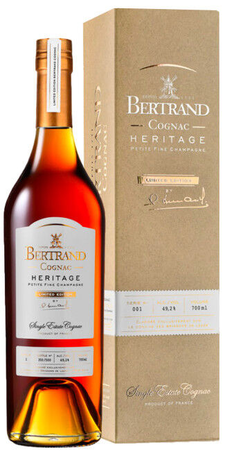 Cognac Bertrand Héritage N°2 Cognac Hors d'Age Petite Fine Champagne