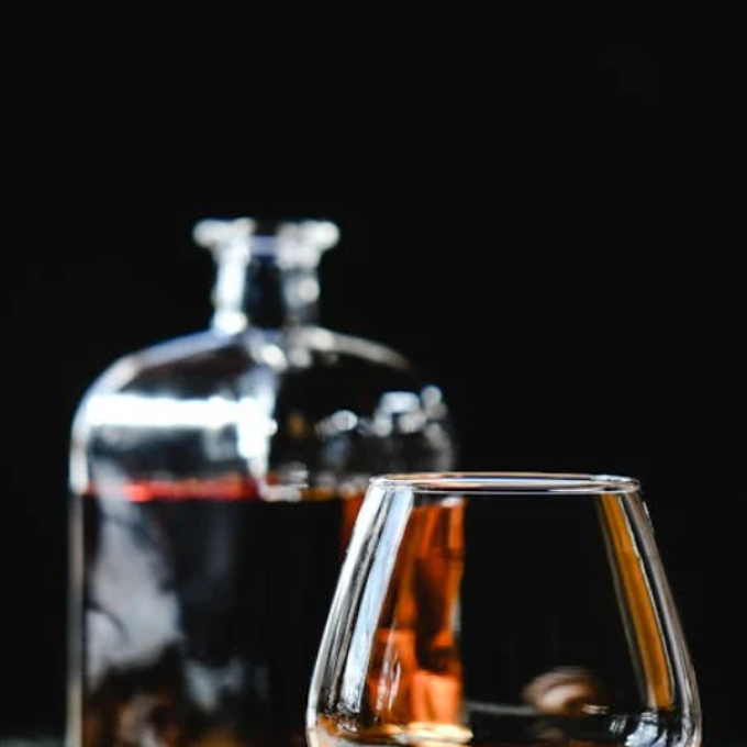 Cognac et verre
													